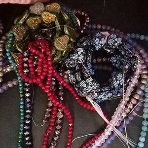 Glass jewelry Beads